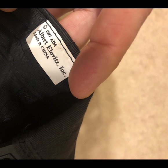 Vintage Albert Elovitz Piano Themed Ball Cap. - Picture 3 of 3